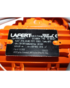 Winch motor EWA12 240/1/60 1.9A 90Nm 3.8rpm wo/pot UL+CSA